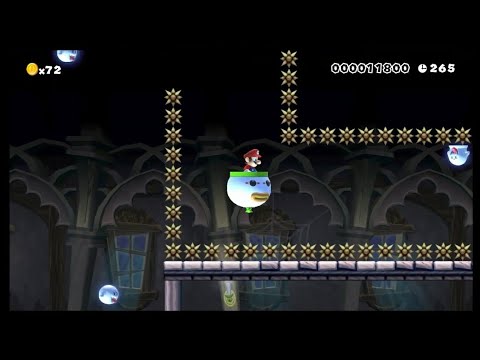 Super Mario Maker: Haunting Thwomps (Top of Flagpole)
