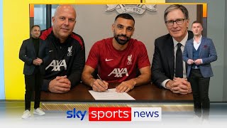 SALAH STUNS FANS WITH SHOCK LIVERPOOL CONTRACT U TURN AFTER EXIT RUMOURS AND BIG PERFORMANCES