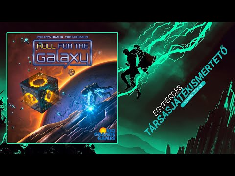 #163. Roll for the Galaxy | Egyperces társasjátékismertető - Game-Obscura