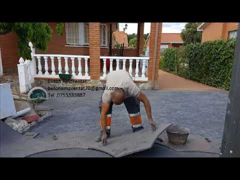 Beton Amprentat Așchileu Mare,Cluj Napoca Tel.0755383887