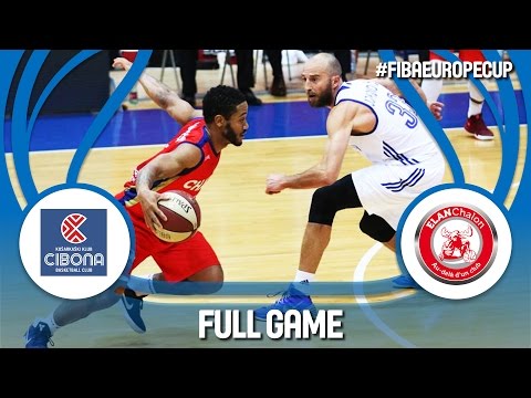 Cibona (CRO) v Elan Chalon (FRA) - Quarter Final - Full Game - FIBA Europe Cup 2016/17