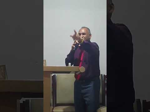 apóstolo Azevedo ministrando a palavra na cidade de novo Gama Goiás