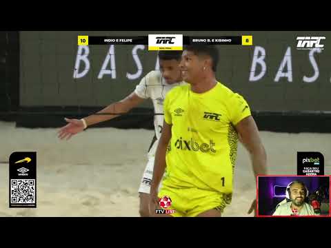 Jogaço na SEMI - Índio e Felipe x Bruno Barros e Kibinho - TAFC 43 Cariacica ES - React FTV Ep. 332