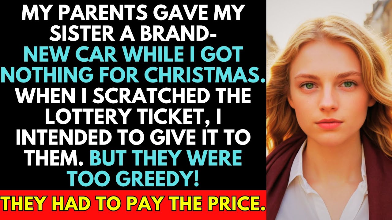 My Parents Bought My Sister A Car But Left Me With Nothing – Then I Won The Lottery!