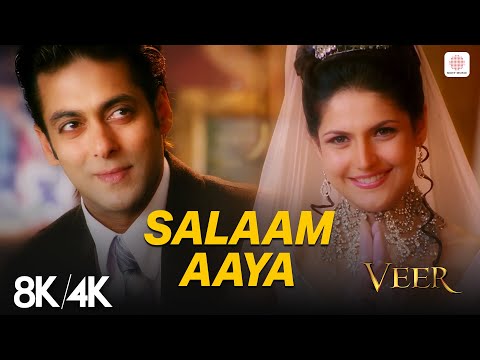 Salaam Aaya - 8K/4K Music Video | Salman Khan | Veer | Shreya Ghoshal, Roopkumar Rathod