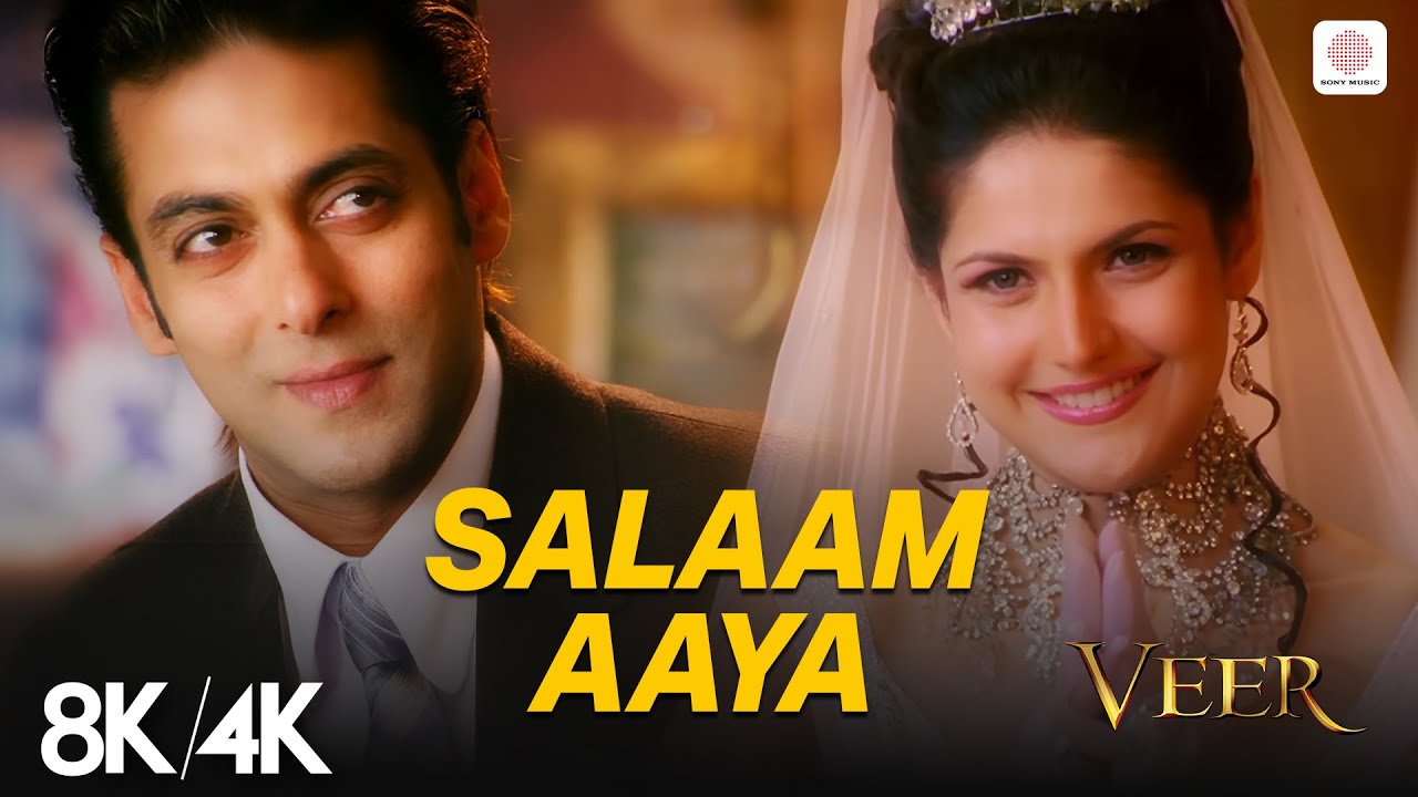 Salaam Aaya - 8K/4K Music Video | Salman Khan | Veer | Shreya Ghoshal, Roopkumar Rathod