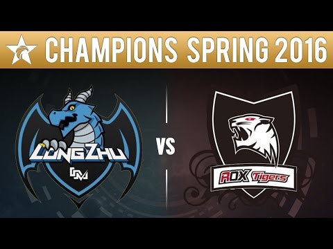 Longzhu vs ROX Tigers - League Of Legends S6 LCK Spring 2016 Game 2