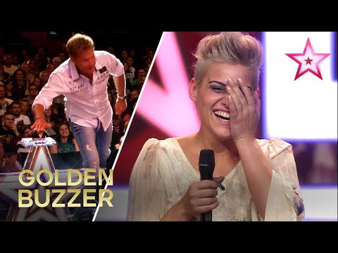Second attempt – Huge success! 🌟 Maria spontaneously sings her way to the Golden Buzzer 😱 | The S...