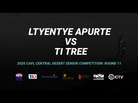 Ltyentye Apurte vs Ti Tree: Round 11 - 2020 TIO CAFL Central Desert Senior Competition