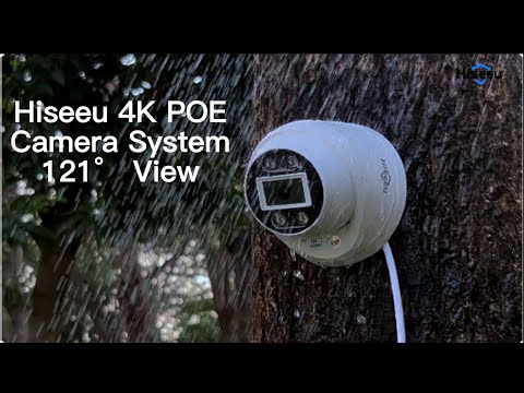 Hiseeu 4K POE Security Camera System