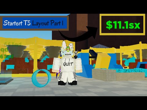 Factory Simulator - Starter T5 Layout - Roblox