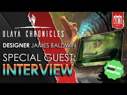 INTERVIEW 🎙️| James Baldwin - Ulaya Chronicles: Raptor Claw Island - The Drowned Earth | 🐵🔥 |