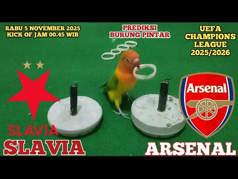 SLAVIA Prague vs Arsenal || UEFA Champions league 2025/2026