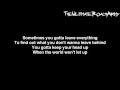 Papa Roach - Won't Let Up {Lyrics on screen} HD