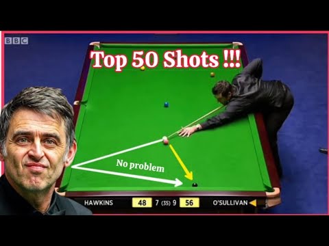 Top 50 Shots IN History By Ronnie O'Sullivan | compilation #snooker