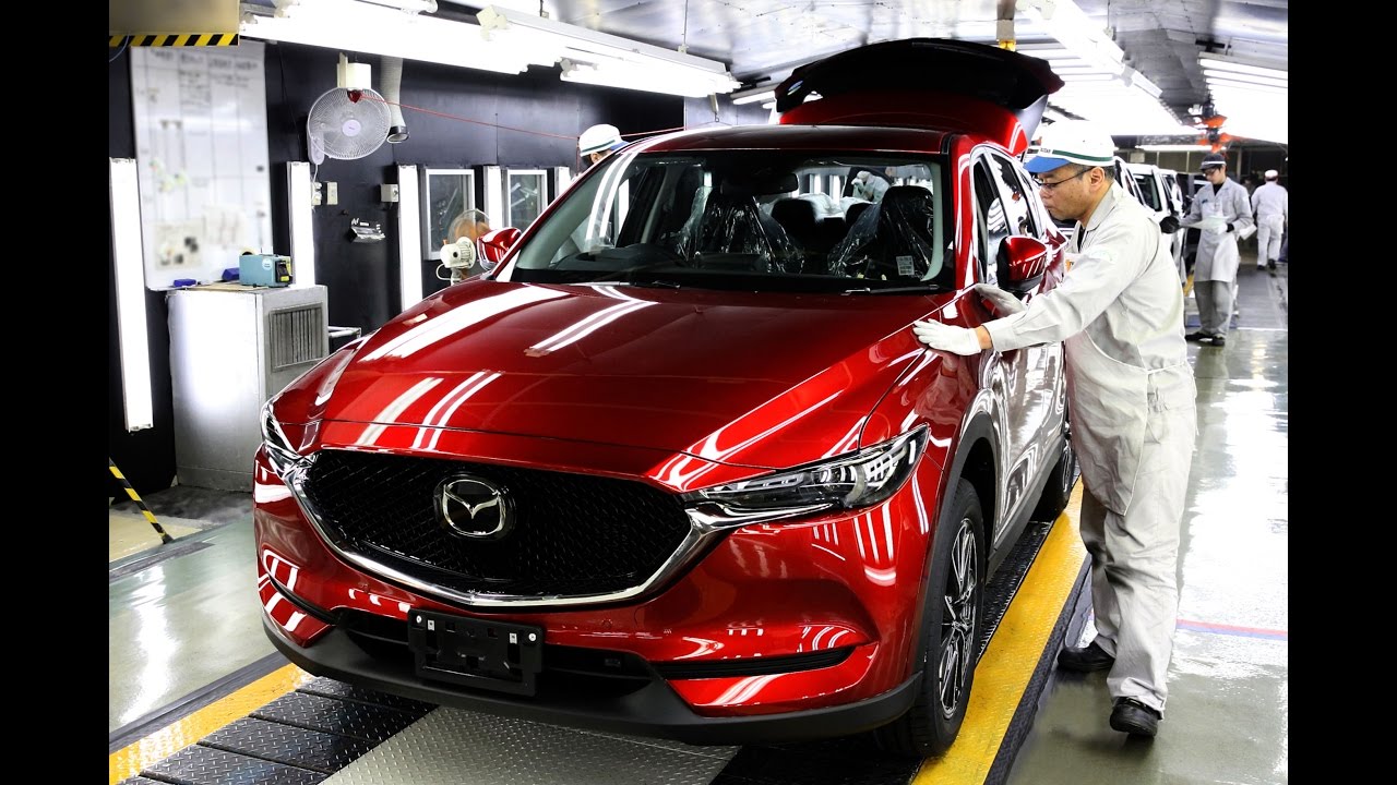 2017 Mazda CX-5 production started in Hiroshima, Japan