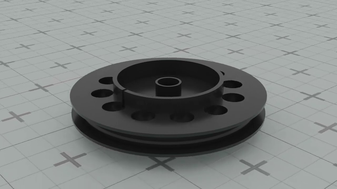 Einhell GH-PM 461 S Pull Starter for Lawnmower 3D Print Model