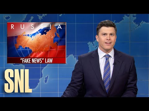 Weekend Update: Russia’s Fake News Law, DeSantis Calls Disney a "Woke Corporation" - SNL