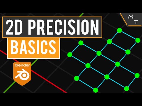 2D Basics Of Blender 2.9+ / 3.0 Precision Modeling - Extruding and Clean Up - Tutorial | Part - 13