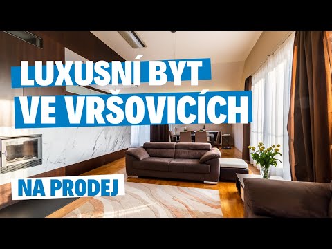 Luxusní byt kousek od centra Prahy - na prodej