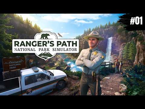 RANGER'S PATH 🐻 01: My First Day at Work in the National Park | First Impressions! | Gameplay German
