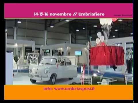 Umbria Sposi 2014 - Umbriafiere a Bastia Umbra, dal 14 al 16 novembre [SPOT]
