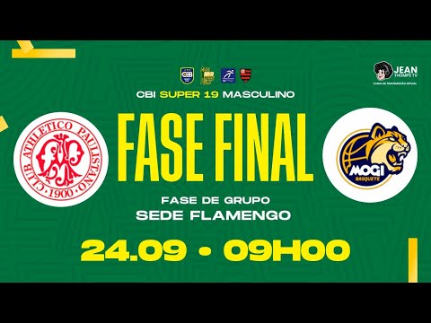 C.A. Paulistano (SP) X Mogi Basquete (SP) - CBI SUPER 19 - (24/09/25)