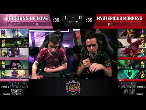 UOL VS MM Highlights Game 2 | EU LCS Summer 2017 | Mysterious Monkeys vs Unicorns of Love
