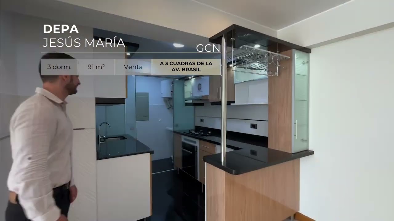 🏡 ¡DEPARTAMENTO EN VENTA EN JESÚS MARÍA! MODERNO, ESPACIOSO Y CON VISTA EXTERNA 🌟✨