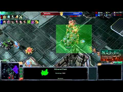 HD Starcraft 2 PvZ WhiteRa vs IdrA Game 2 Asus ROG Showmatch
