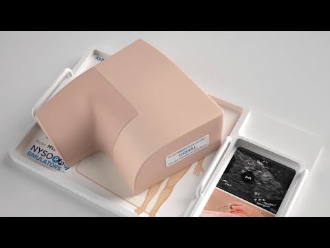 AXILLARY BRACHIAL PLEXUS NERVE BLOCK ULTRASOUND SIMULATOR