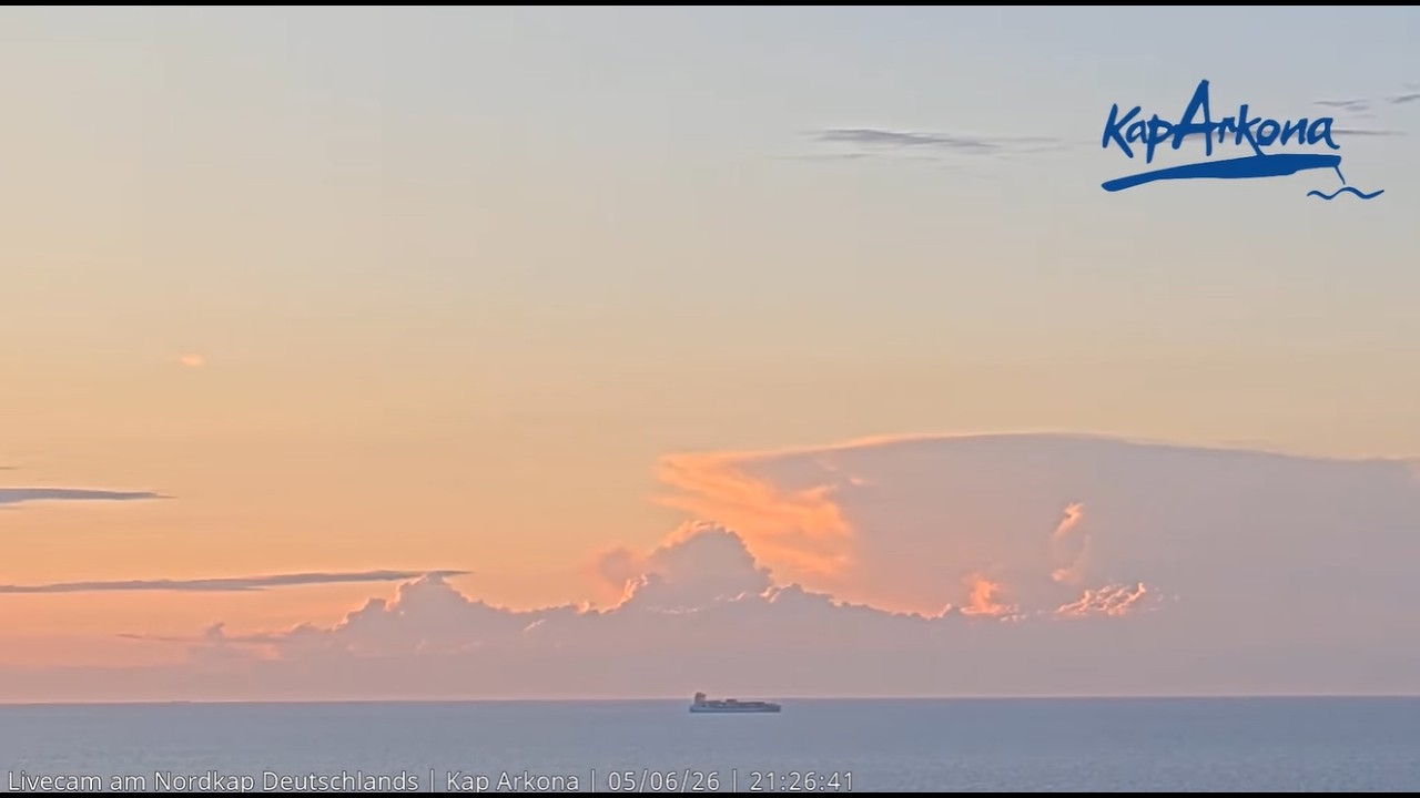 Live webcam view of Kap Arkona Baltic Sea Watch