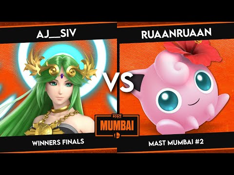 aj__siv (Palutena) vs RuaanRuaan (Diddy Kong/Bayonetta/Jigglypuff) - Mast Mumbai #2 - Winners Finals