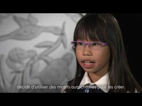 Joelle Wong, winner of the My Canada, My Inspiration coin design contest!