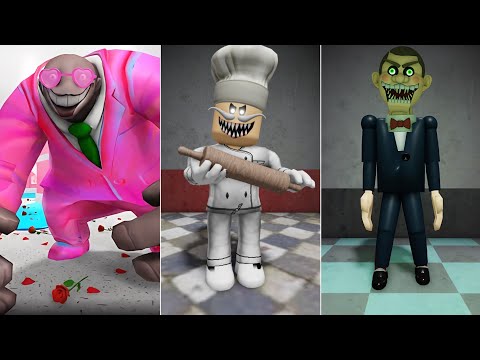 ESCAPE MR YUMMY'S SUPERMARKET, RUN FROM PAPA PIZZA, RUN FROM MR FUNNY ROBLOX OBBY