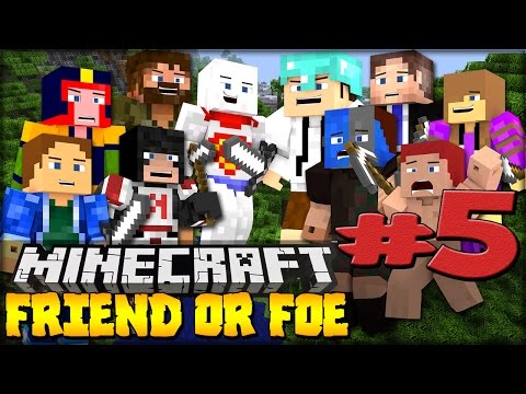 Minecraft - Friend or Foe #5 - "PVP WAR!!" #FoF - Multiplayer Server Series | Chaos