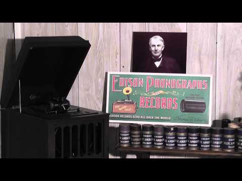 Edison blue amberol cylinder 2623 - In The Hills Of Old Kentucky by Morton Harvey & Chorus