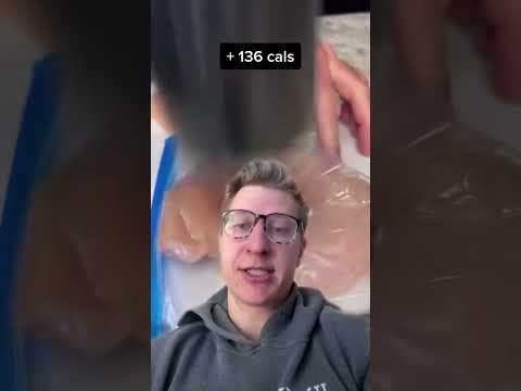 Guessing the calories of his chicken sandwich ￼