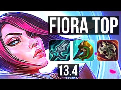 FIORA vs DARIUS (TOP) | Rank 3 Fiora, 7 solo kills, 15/4/7, 300+ games | TR Challenger | 13.4