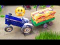Eicher Mini Tractor Stuck In Mud With Parleg Pulling Out JCB Mini Science Rmtoys Jcb Video