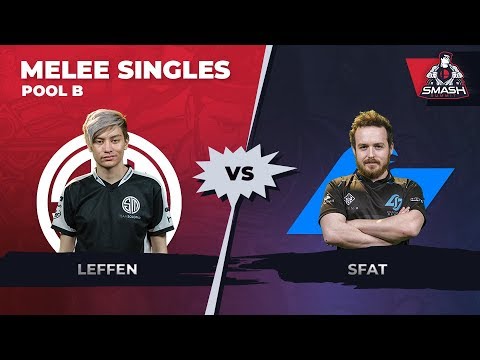 Leffen vs SFAT - Melee Singles: Pool A - Smash Summit 6