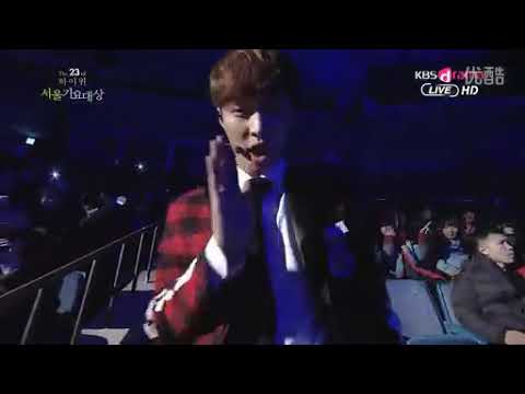 140123 EXO LAY Let Out The Beast solo intro (cut) SEOUL GAYO DAESANG
