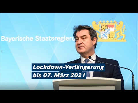 Zusammenfassung der Pressekonferenz zur Corona-Pandemie (11.02.21) - Bayern