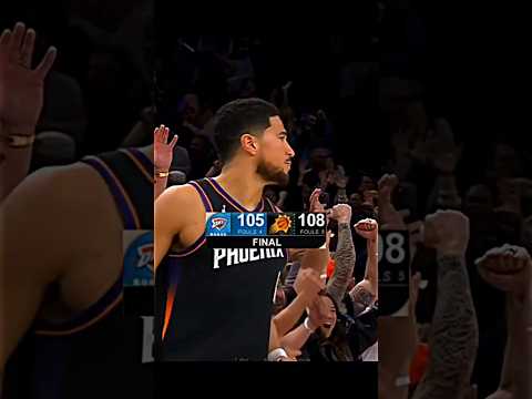 Devin Booker GAME WINNER vs OKC 👀🔥
