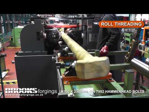 Manufacturing DIN 7992 Hammerhead T Bolts