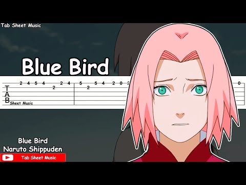 Naruto Shippuden OP 3 - Blue Bird Guitar Tutorial Video