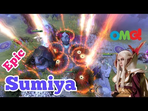 Sumiya Epic Invoker Kill like hunter Dota 2 Highlight | Sumiya God Invoker