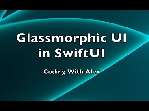 Glassmorphism in SwiftUI