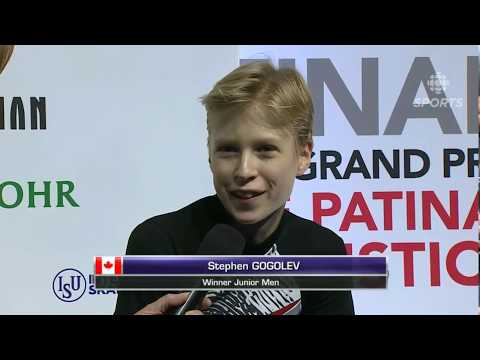 2018/19 JGPF Stephen Gogolev - Winner's interview