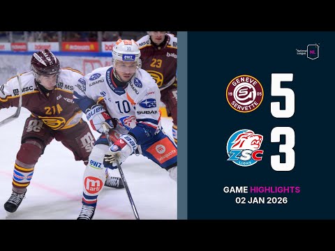 Genève-Servette HC vs. ZSC Lions - Game Highlights
